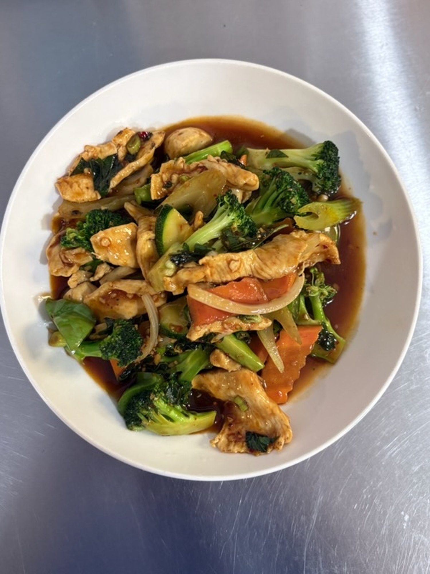Thai Basil Chicken/Beef/Shrimp