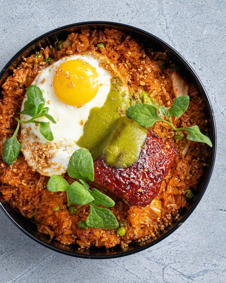 MISO PORK BELLY KIMCHEE CHAUFA
