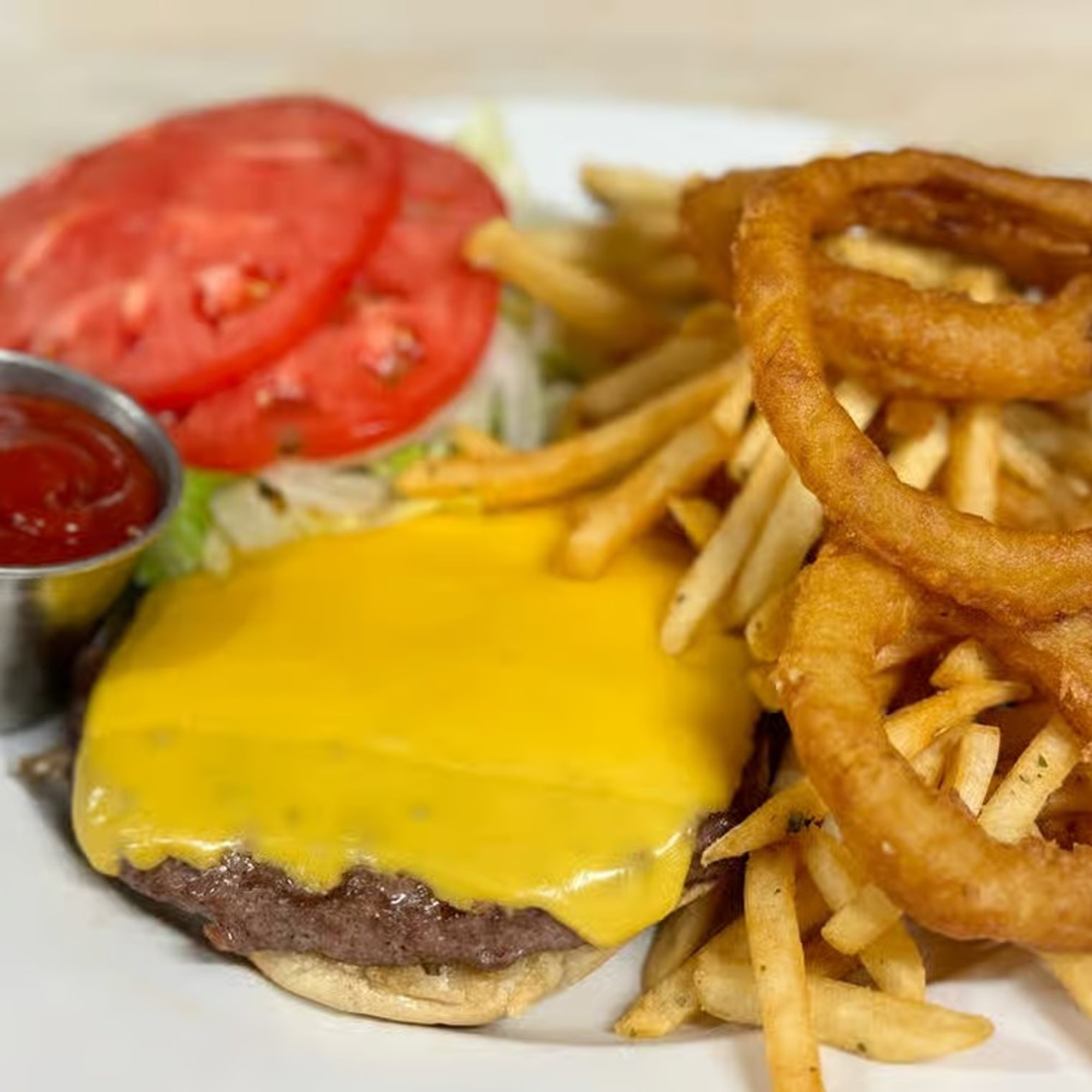 Cheeseburger Platter