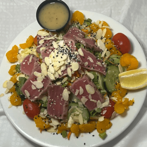 Seared Ahi Tuna Sashimi Salad