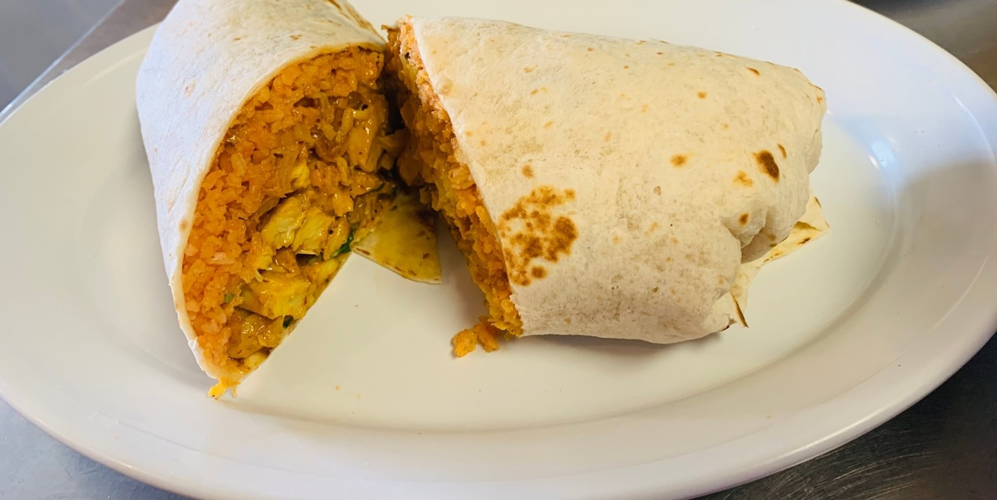 Chicken chipotle burrito