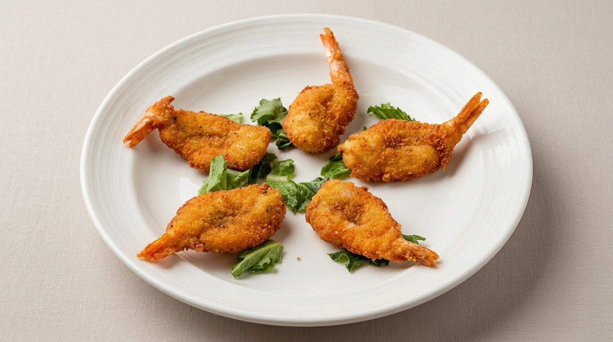 Golden Fried Jumbo Shrimp