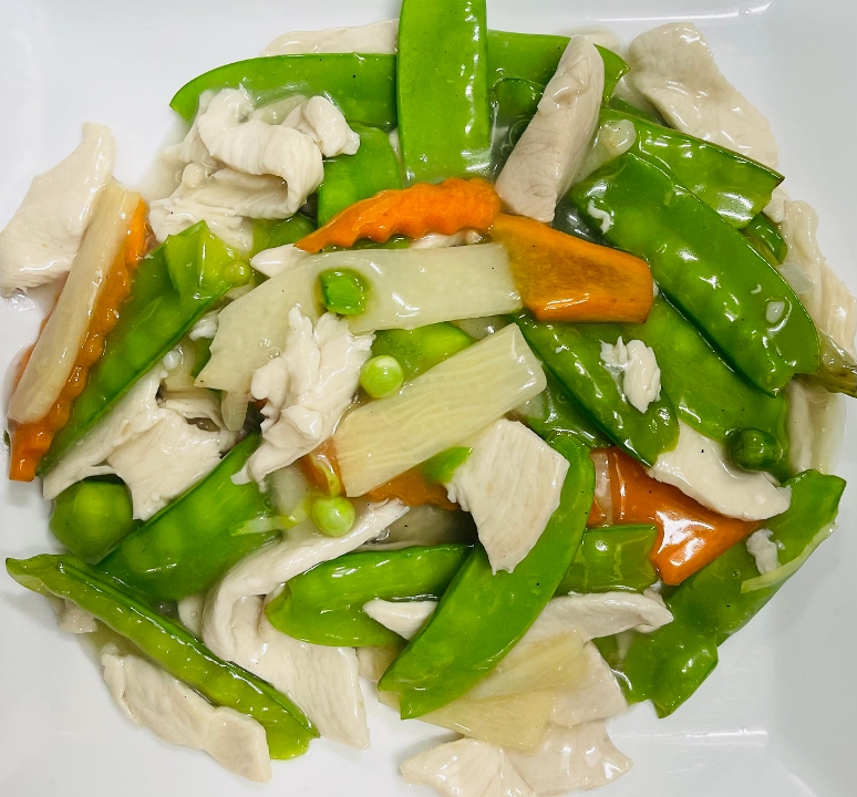 Chicken with Snow Pea Pods