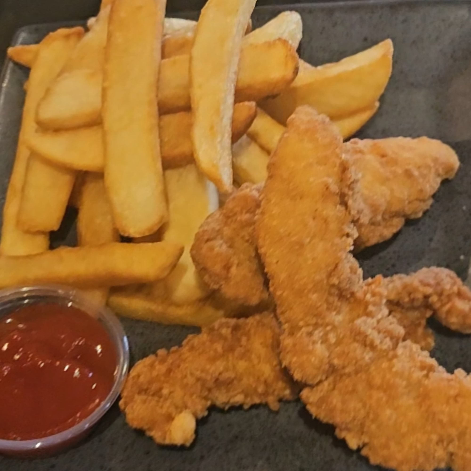 Chicken Tenders and Fries