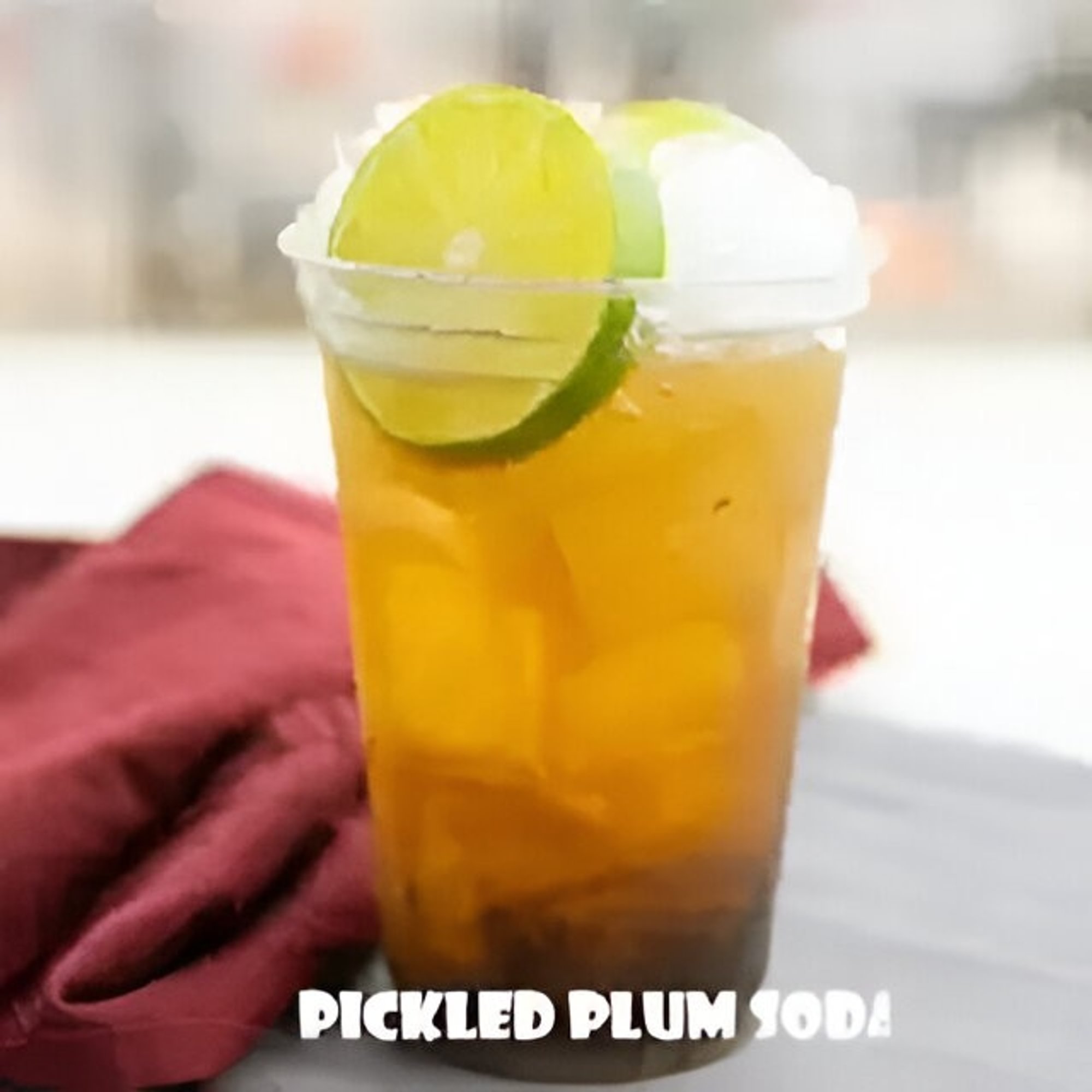 Pickled Plum & Calamansi Juice