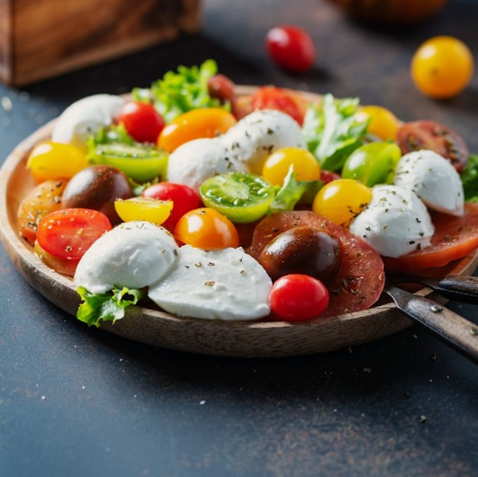 Mozzarella & Caprese Salad
