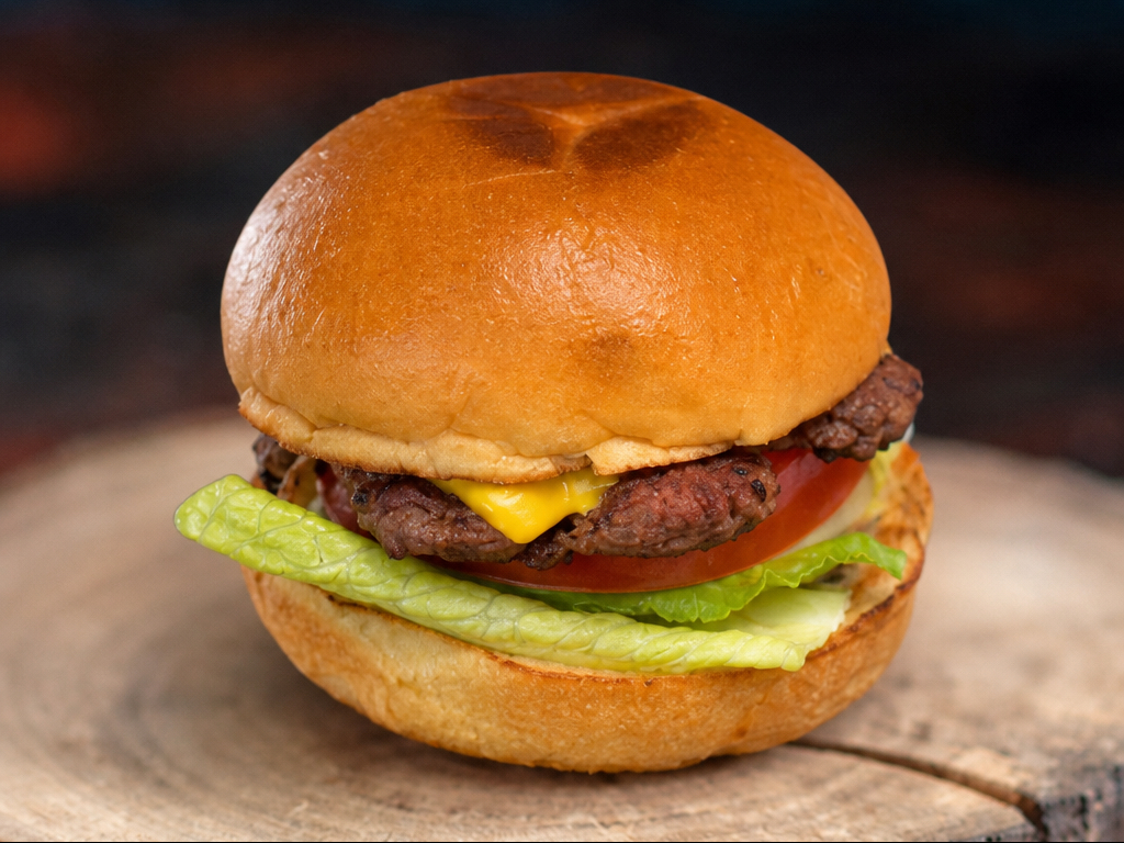 Beef Kabab Burger