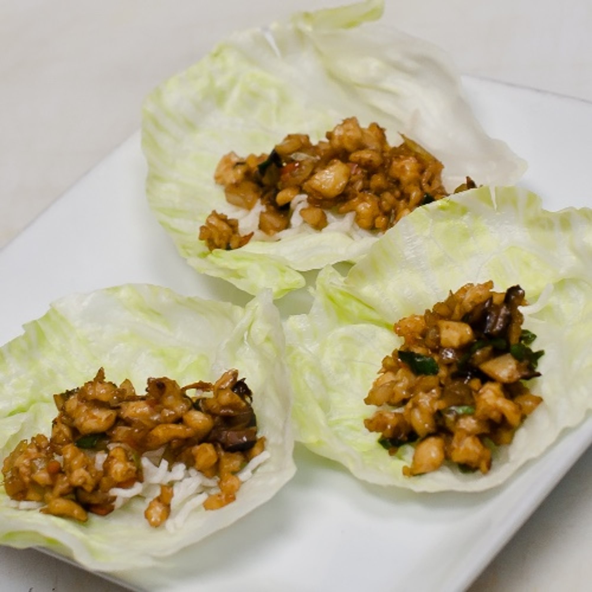 Chicken Lettuce Cup