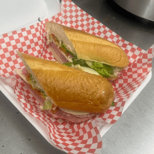 The Soprano Sandwich With Fries