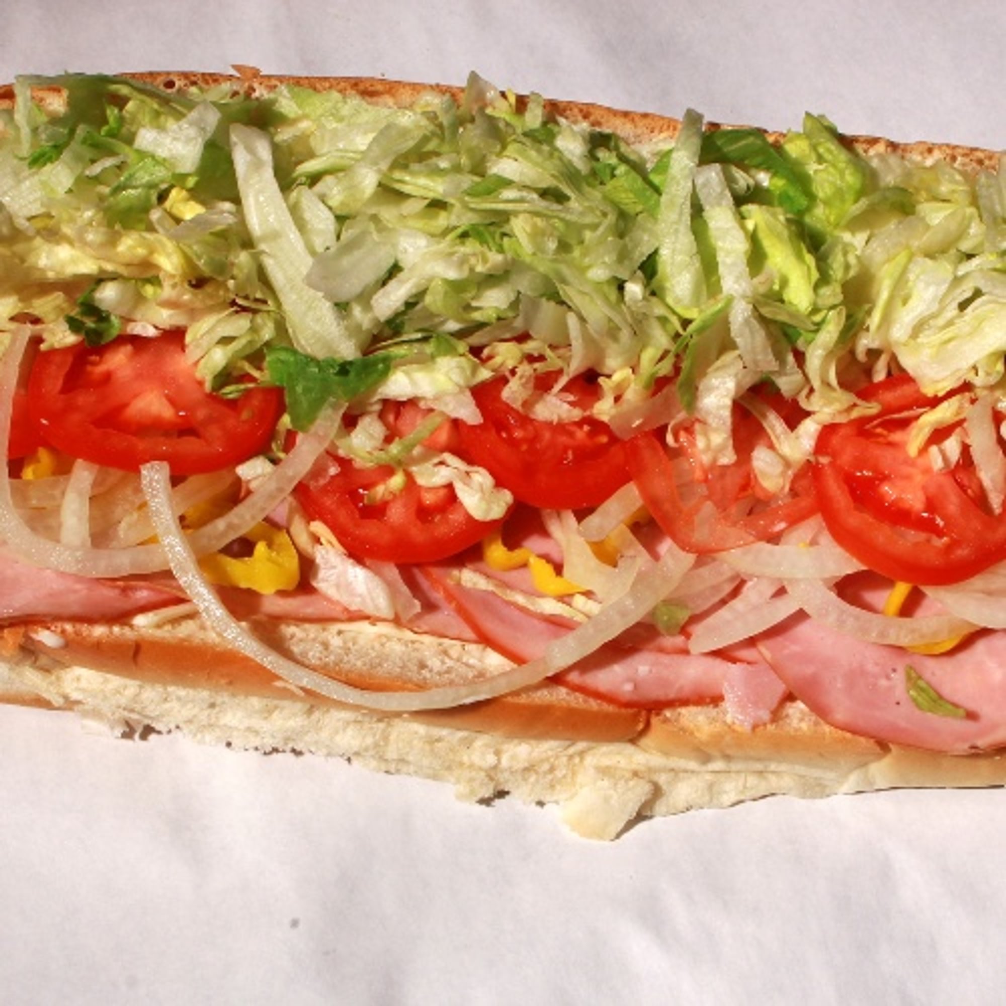 #7 Whole Ham Sub.