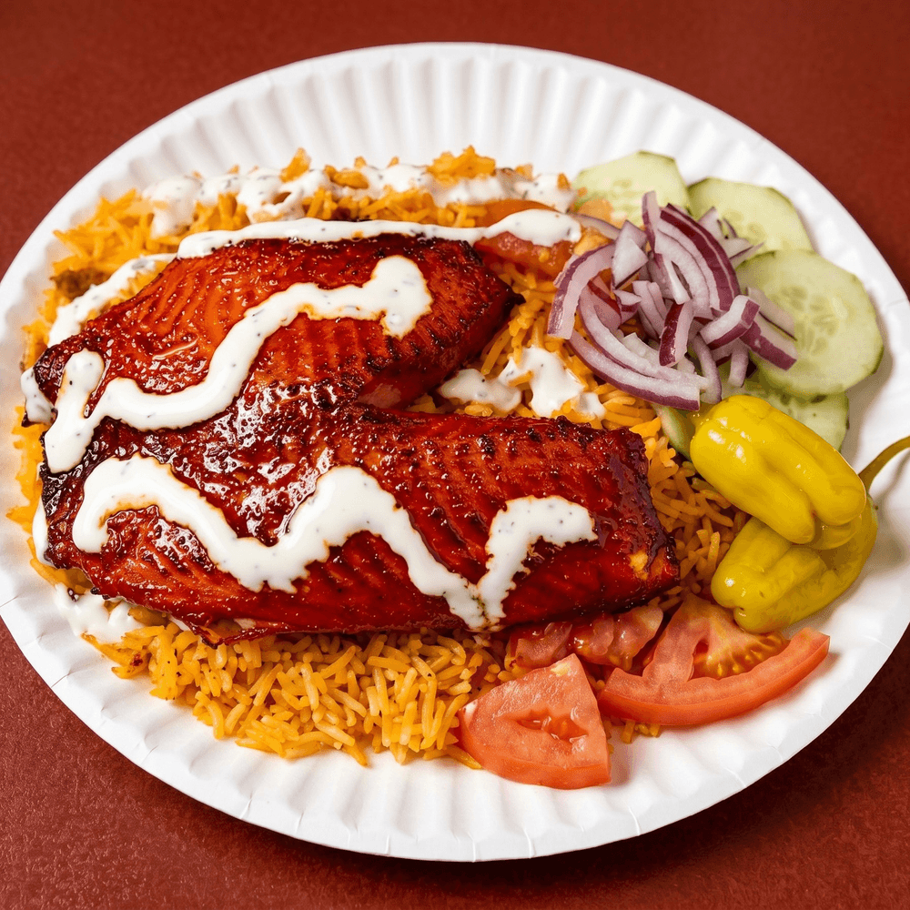 Tilapia Rice Platter