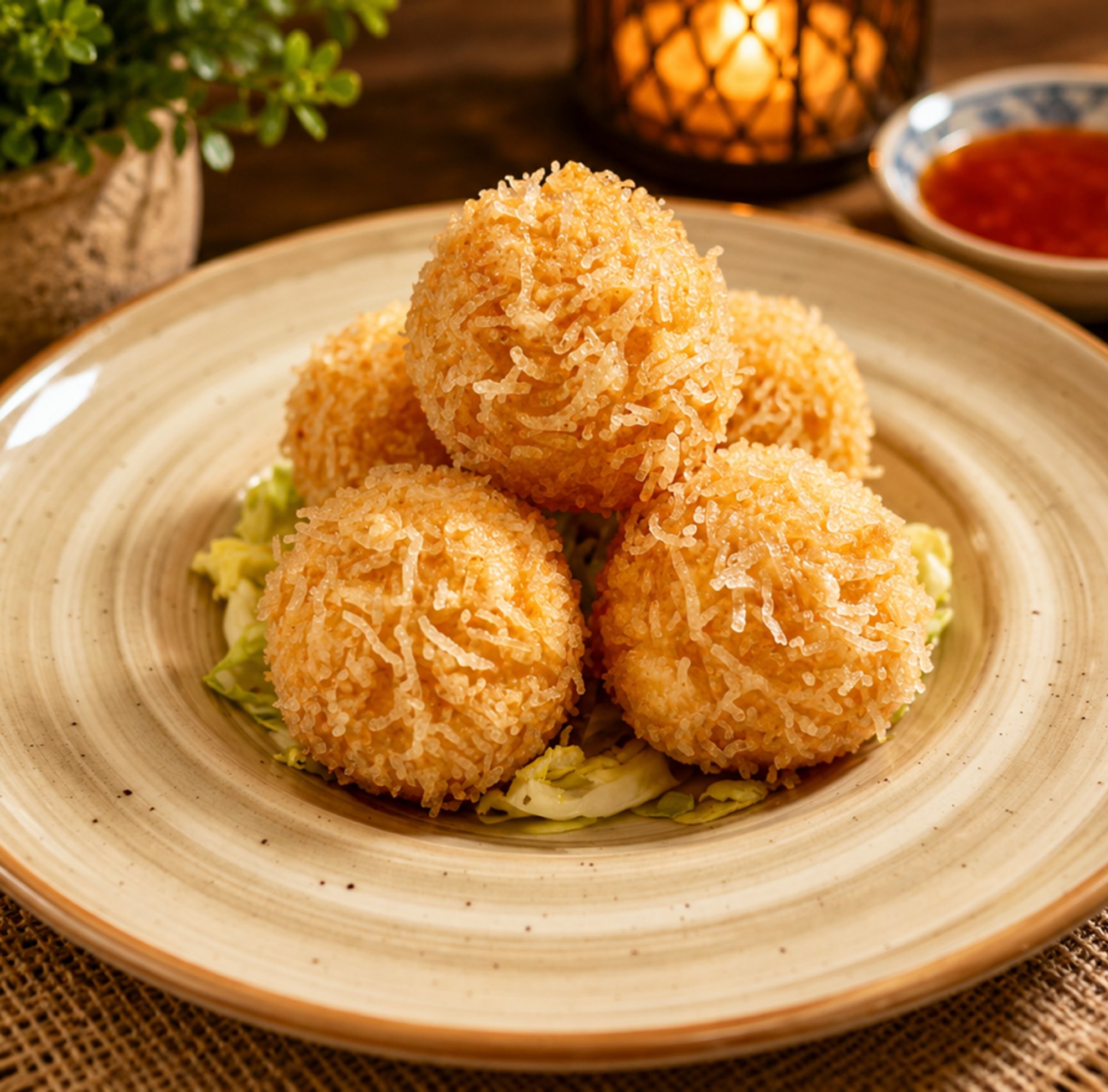 Crispy Shrimp Balls 12/ 炸虾球