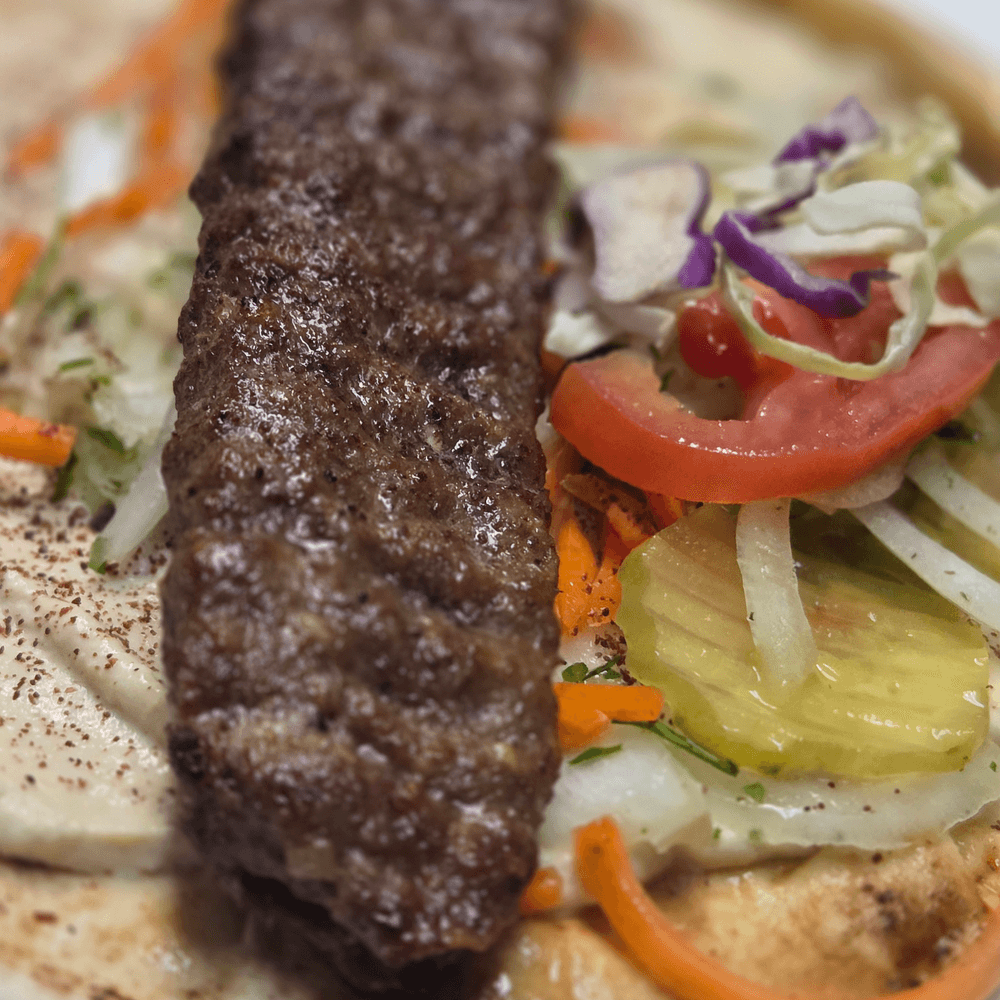 Beef Koubideh Kabob wrap