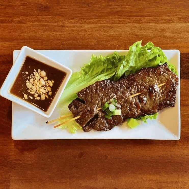 3. Beef Satay / Bò Nướng Sa Tế