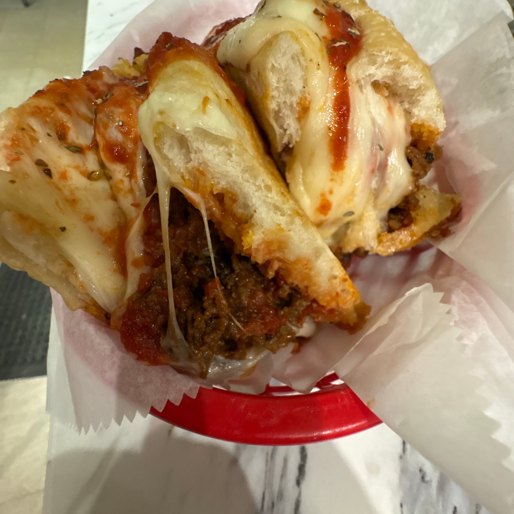 Pizza Steak Sub