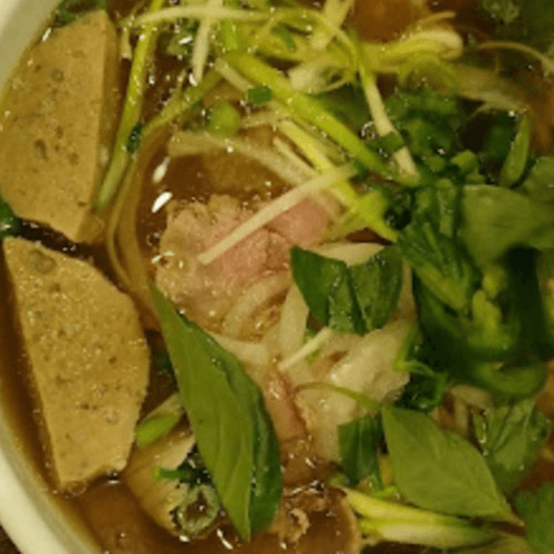 P9- Rare Beef, Flank & Meatballs - Pho Tai Nam Bo Vien