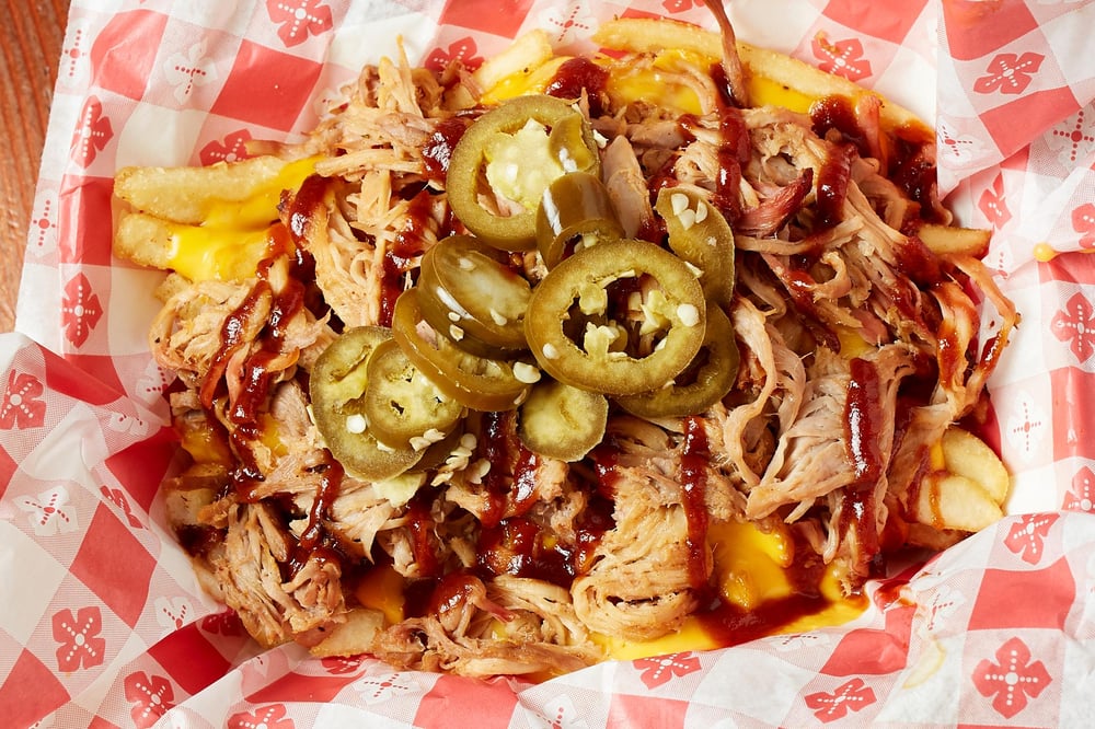 Pork Loaded fries