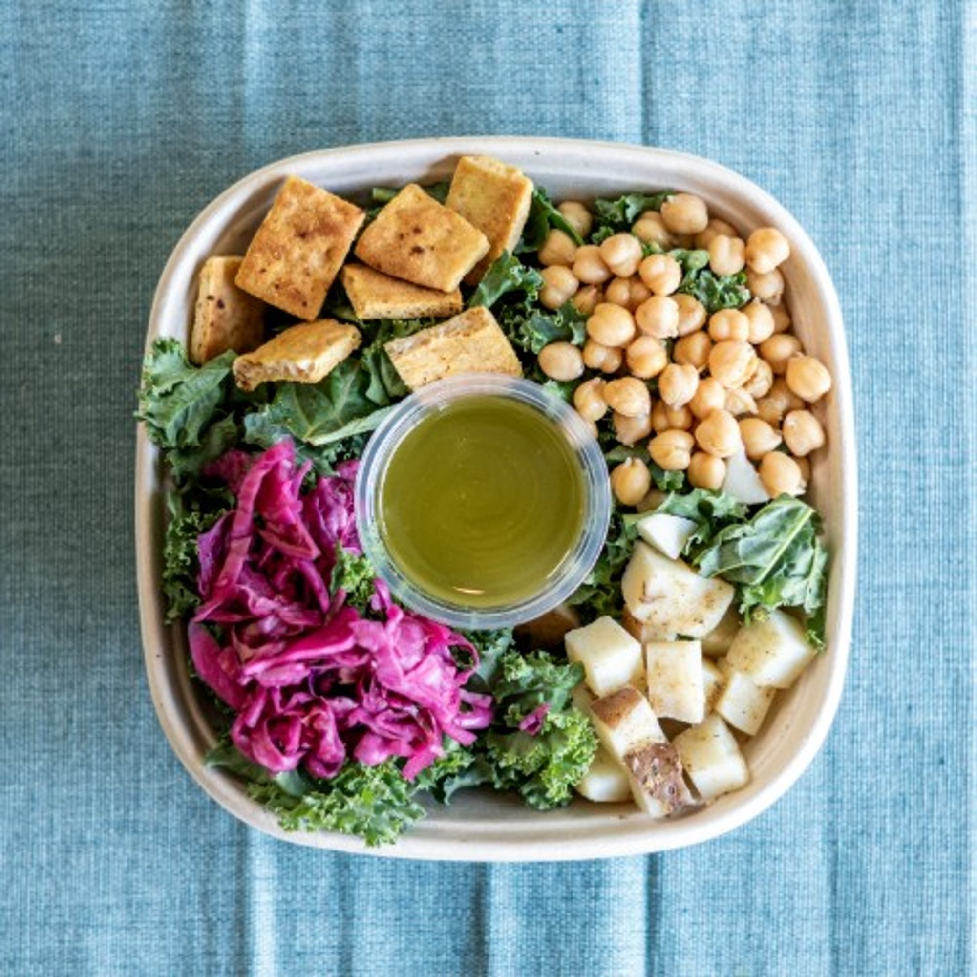 Kale Bhel Salad (ve)