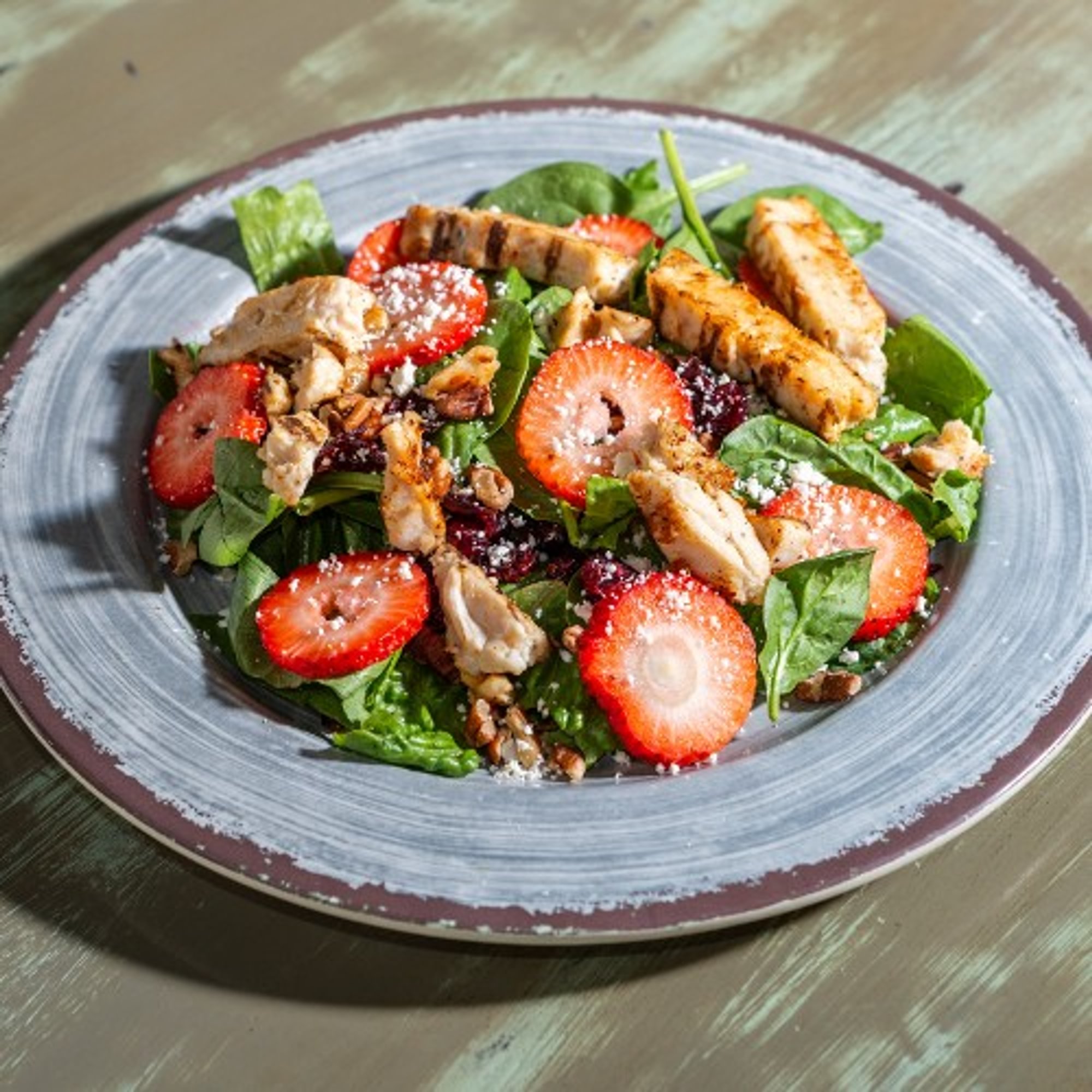 Strawberry and Baby Spinach Bistro Salad