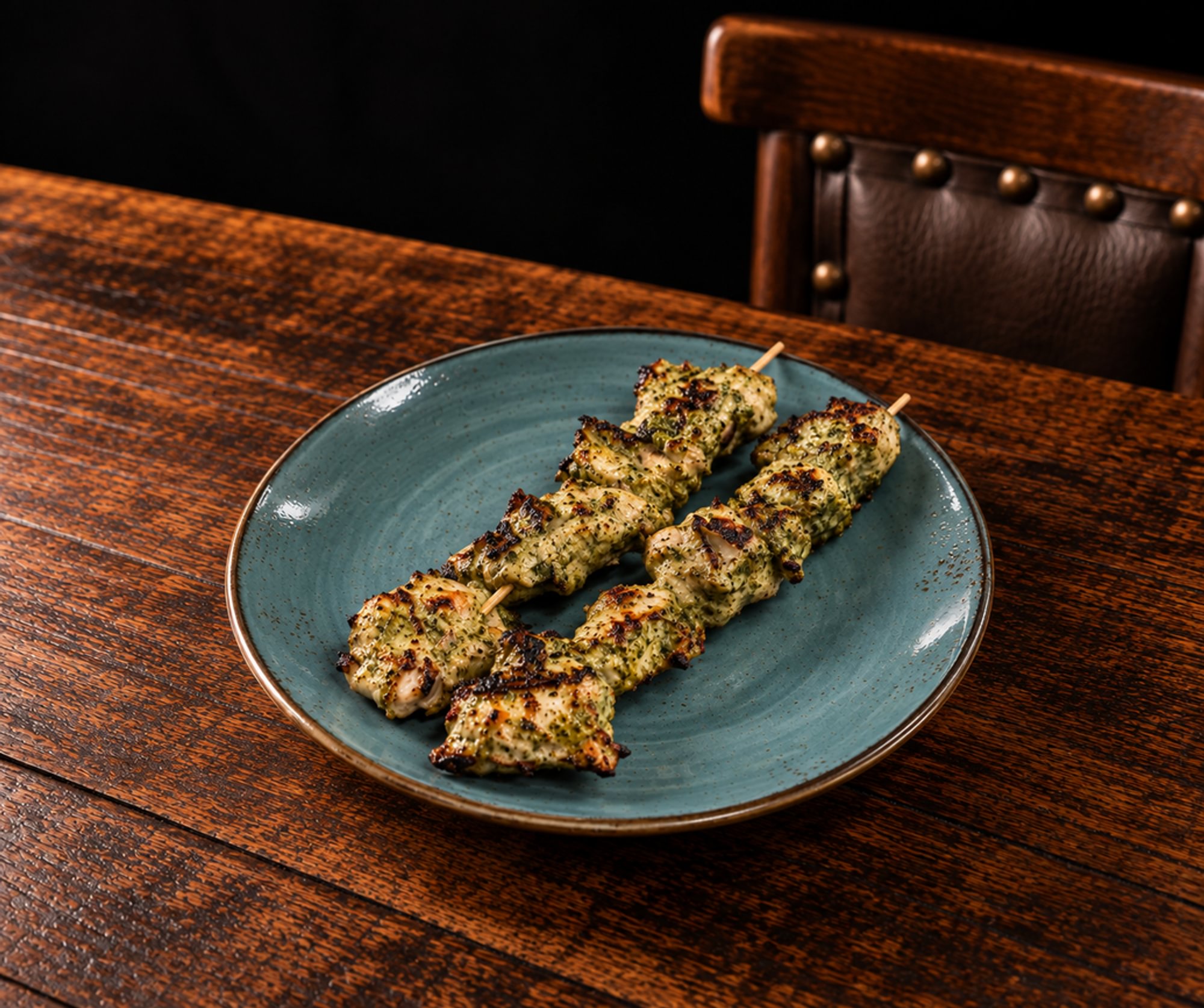 2 Grilled Chicken Skewers