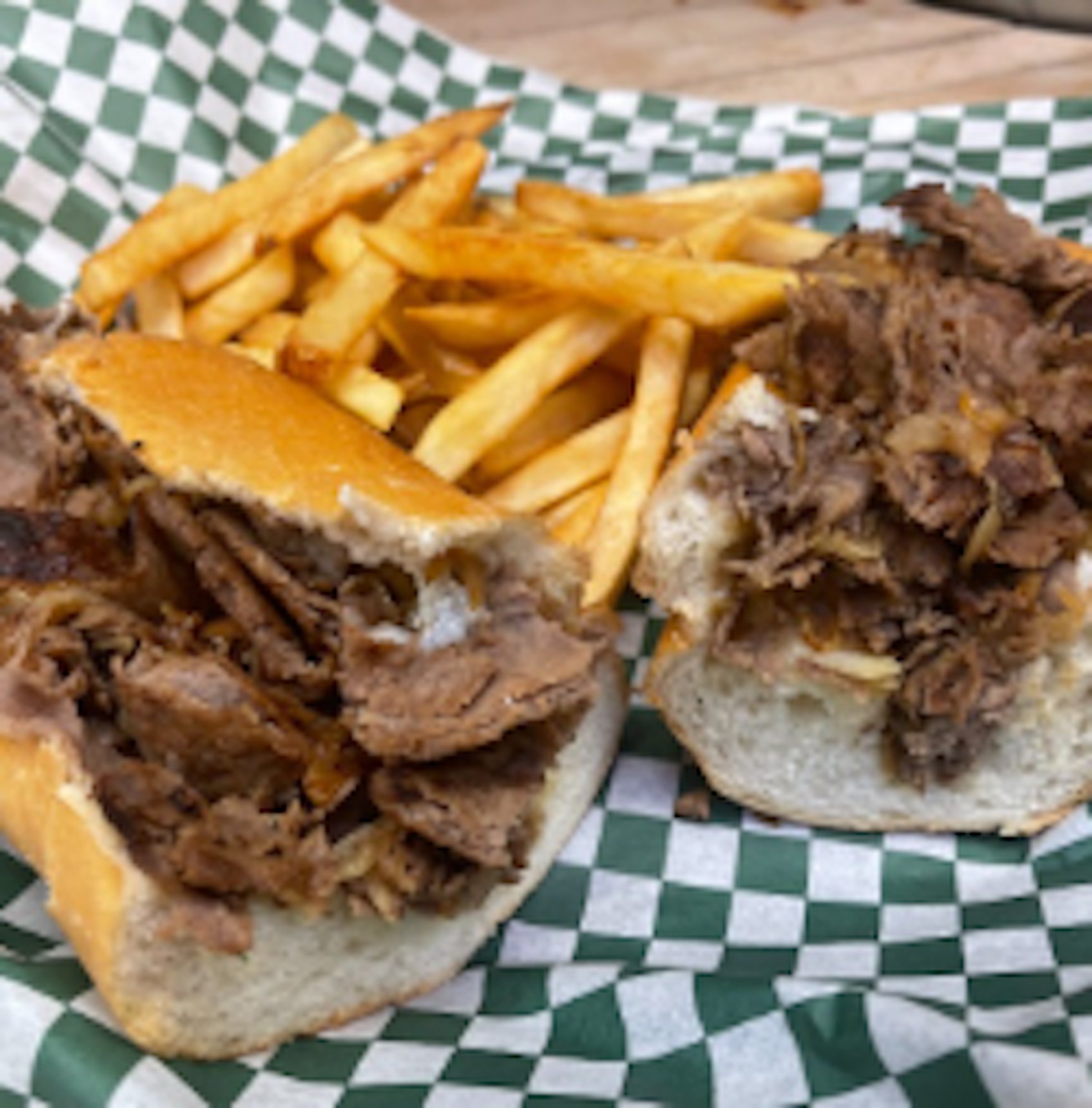 9" Hand Chopped Steak Sandwich