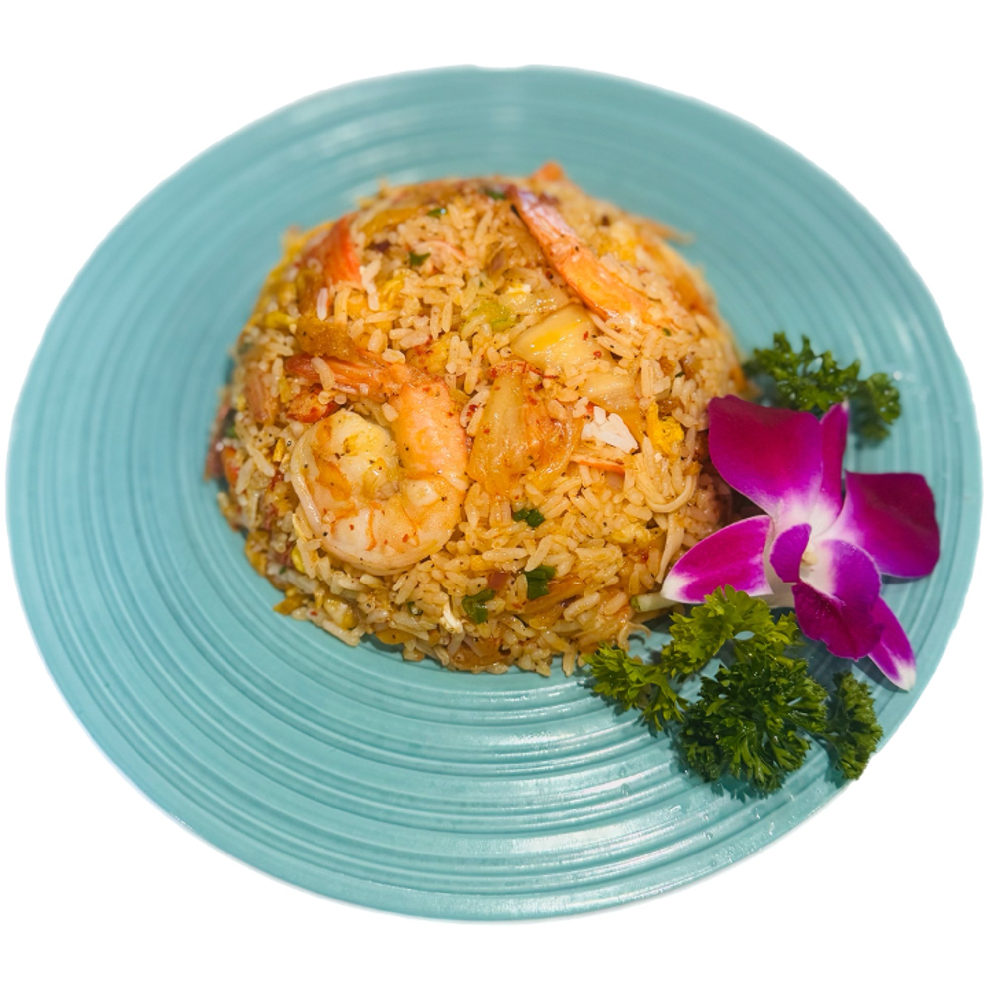 Kimchi Seafood Fried Rice