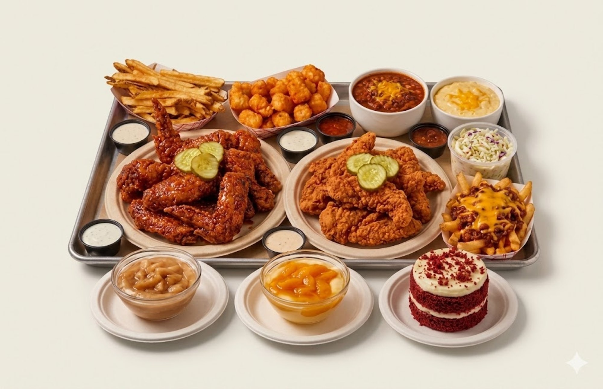 Giant Rooster Feast (Feeds 6-8)