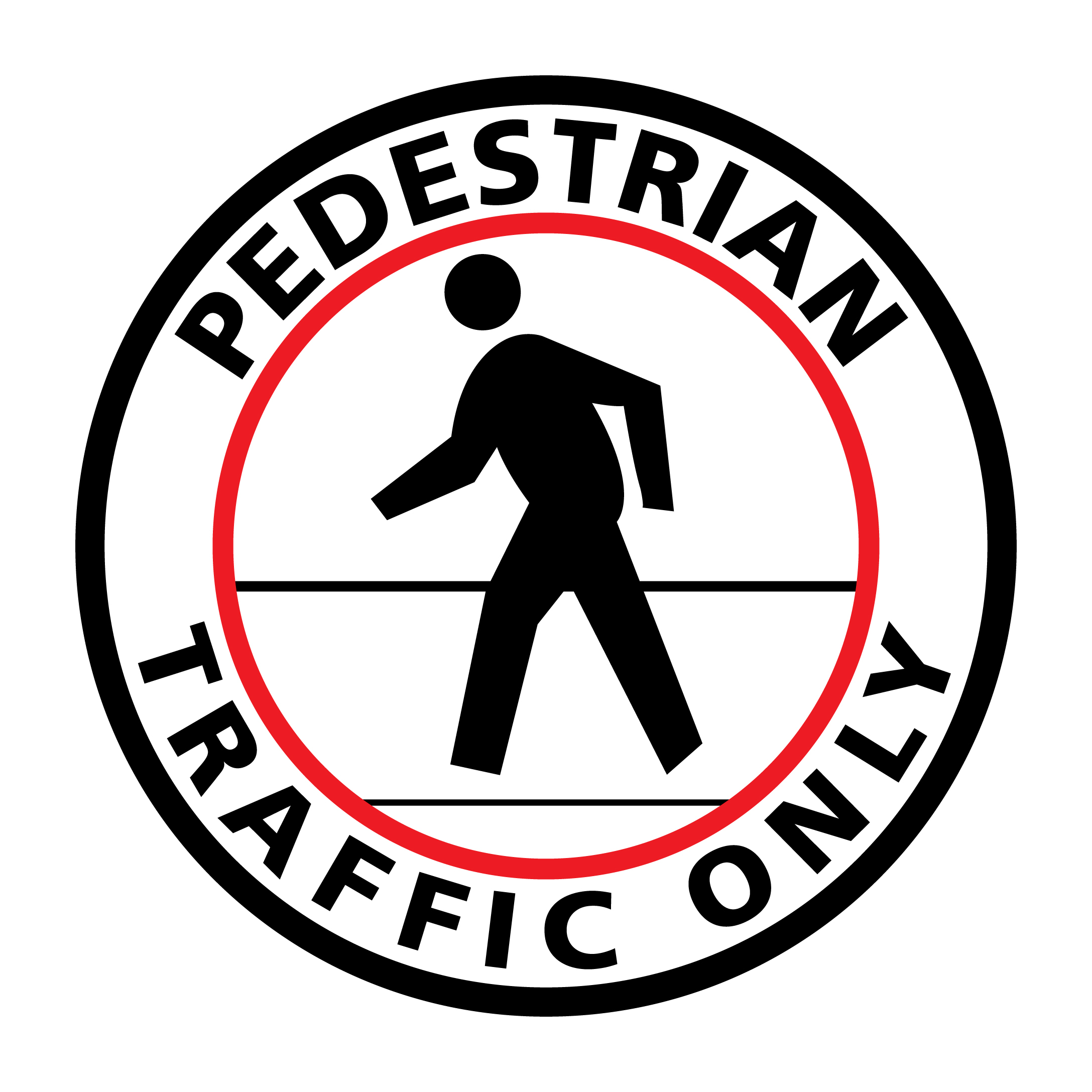 Mighty Line Floor Signs