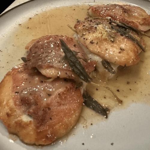 Chicken saltimbocca