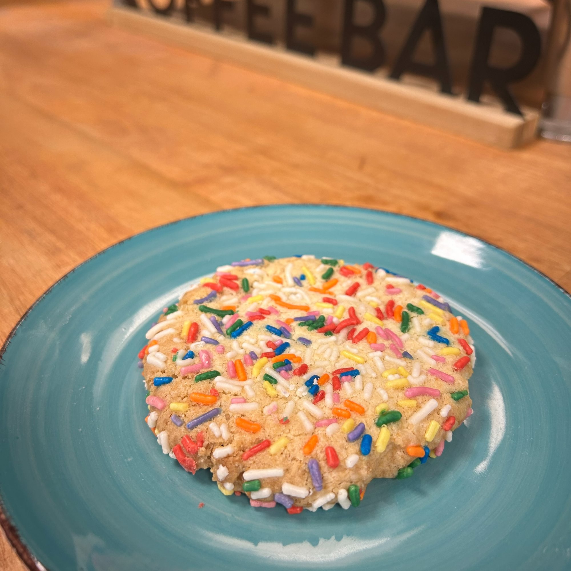 Rainbow Sprinkle Cookie