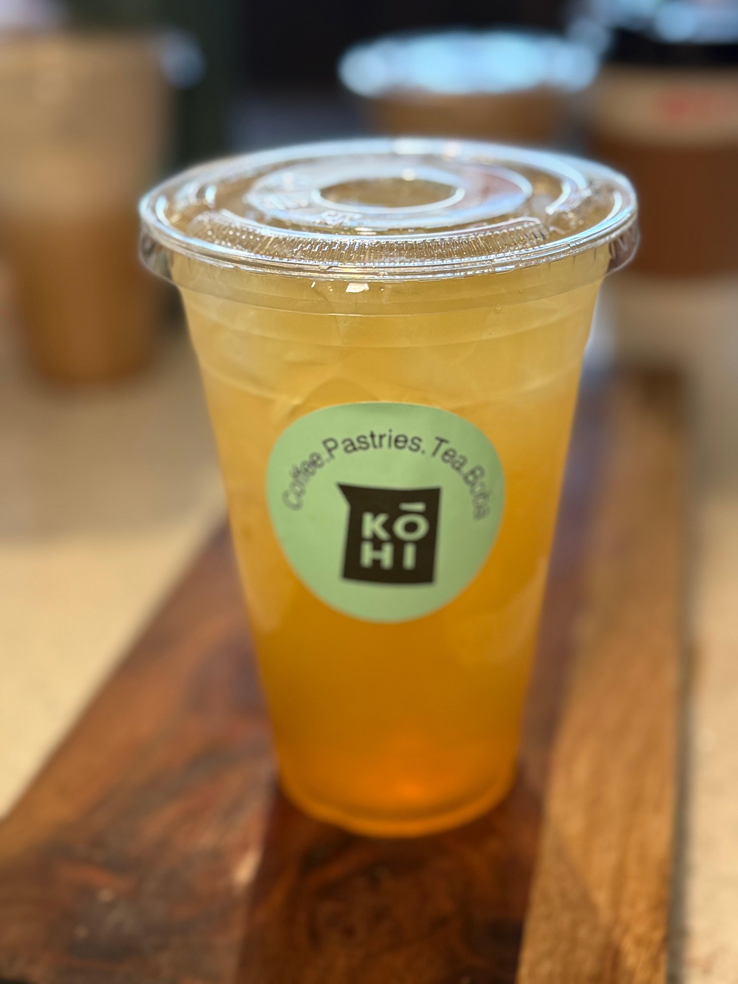 ICE PEACH GREEN TEA