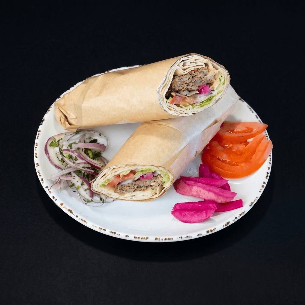 Beef Lule (Kafta) Sandwich