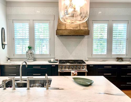 Add the finishing touch to your kitchen with these timeless shutters! Check out how these shutters instantly brighten this space. Not only are they visually appealing, they also provide temperature insulation to help reduce your energy bills!