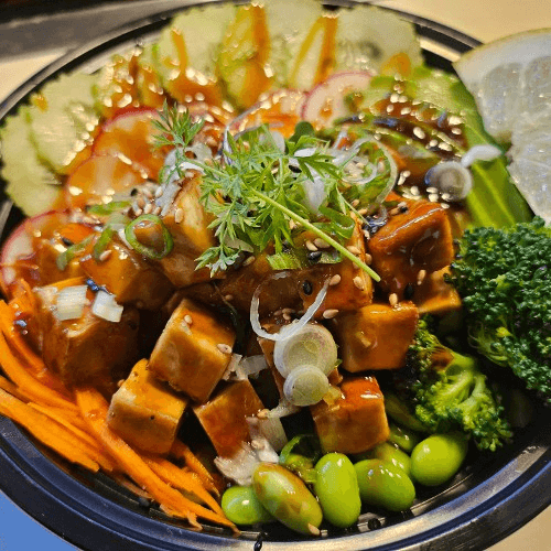 Tofu Poke Bowl (Vegan)