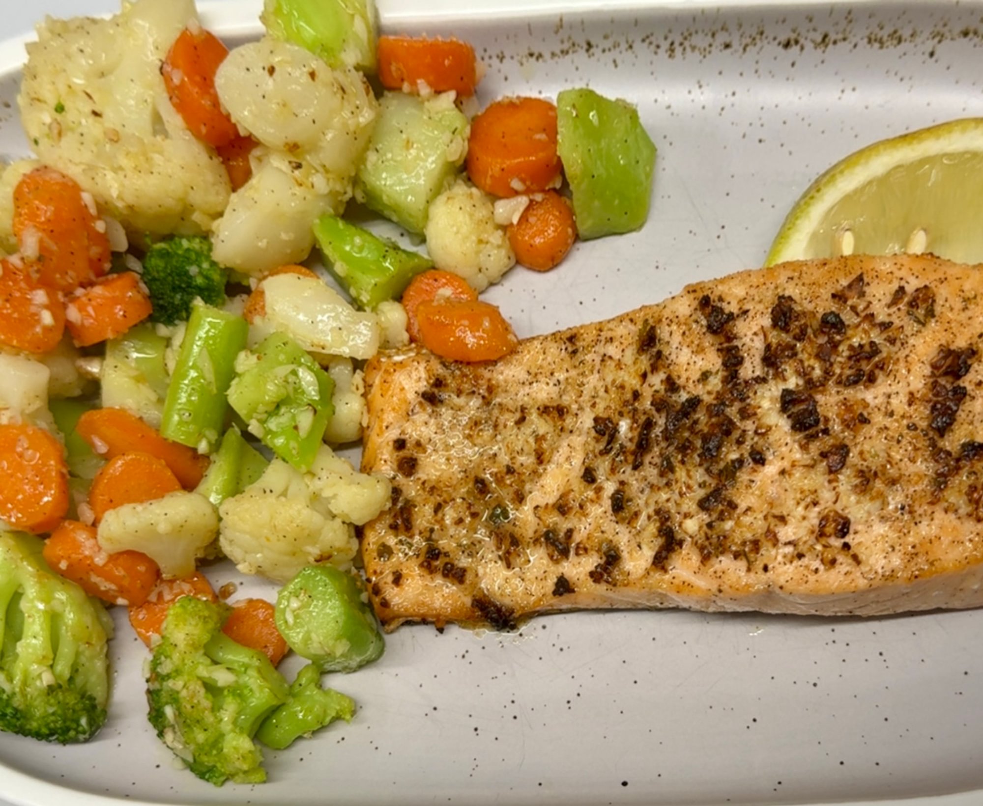 Broiled Salmon