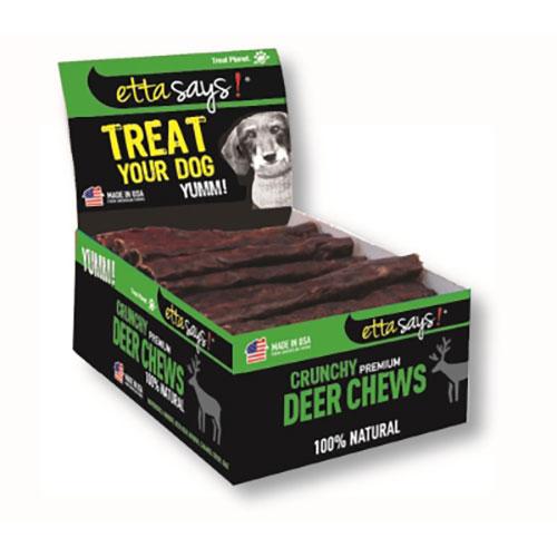 Etta Says! Crunchy Deer Chews Dog Treat