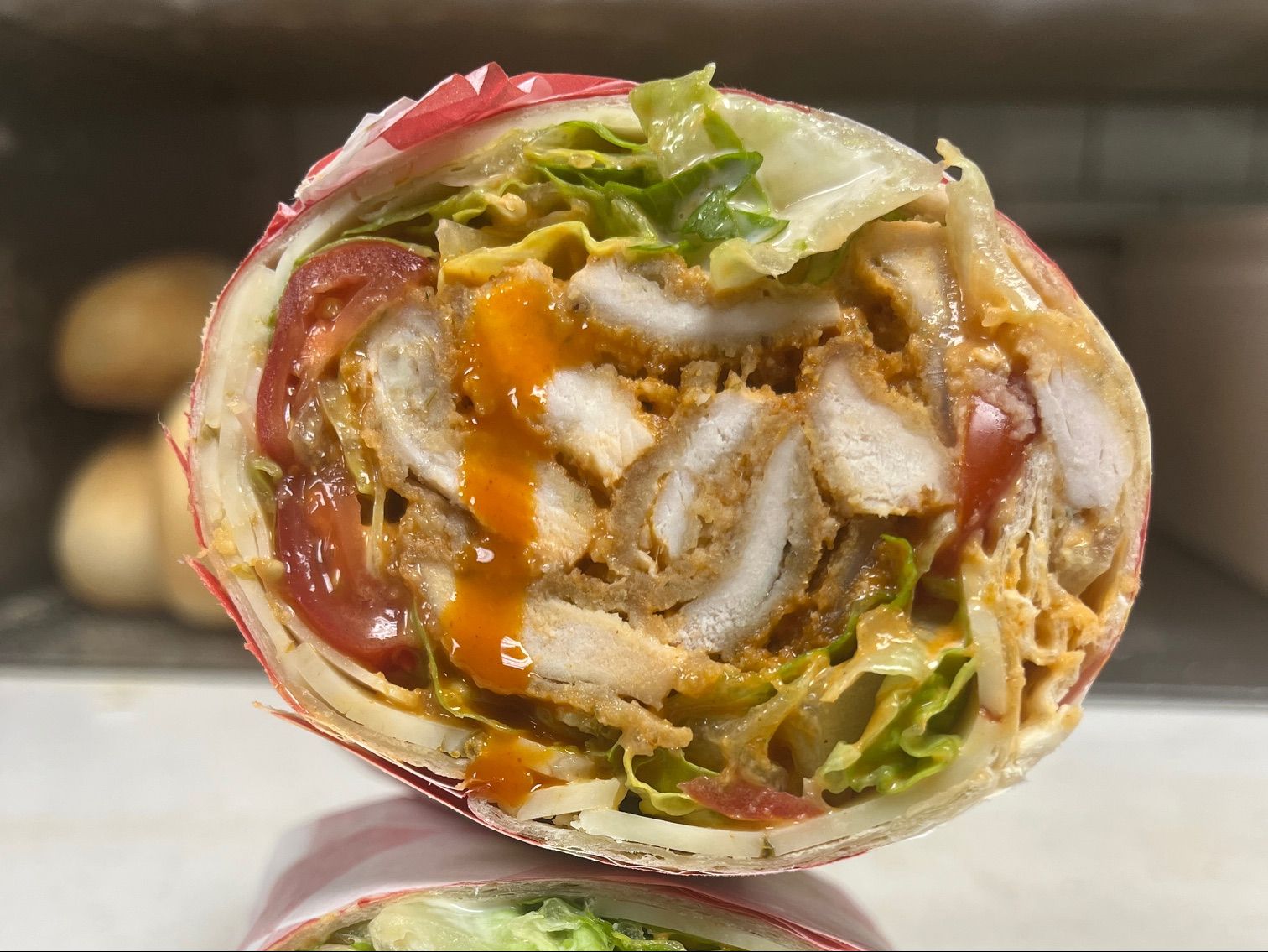 Buffalo Chicken Wrap (new recipe)