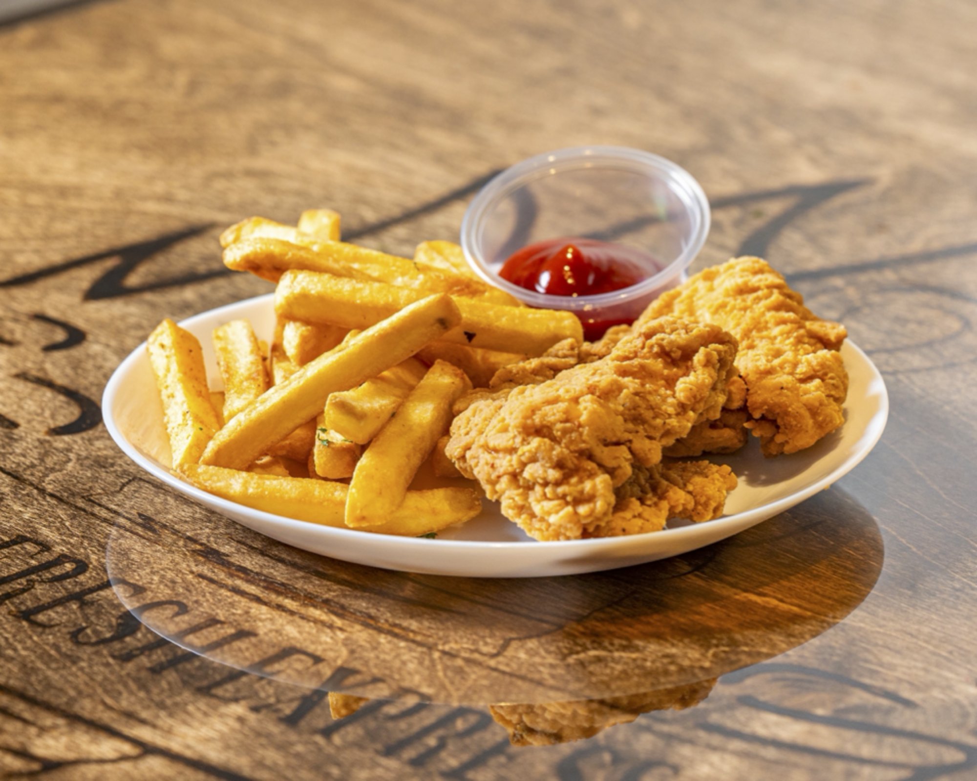 Chicken Strips with Fries