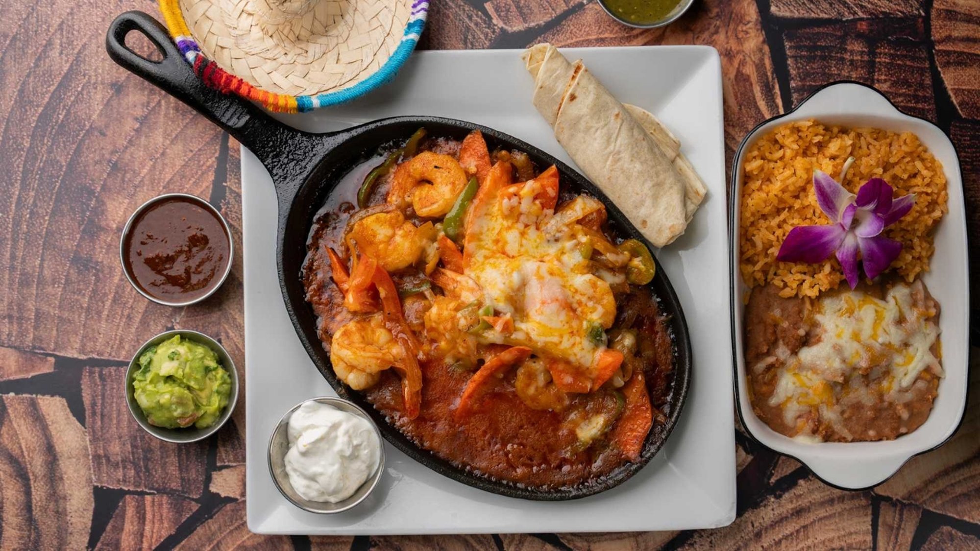 Trio Fajitas