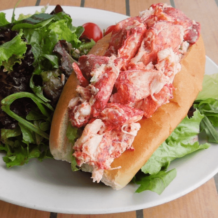 Lobster Roll Special and Salad Bar