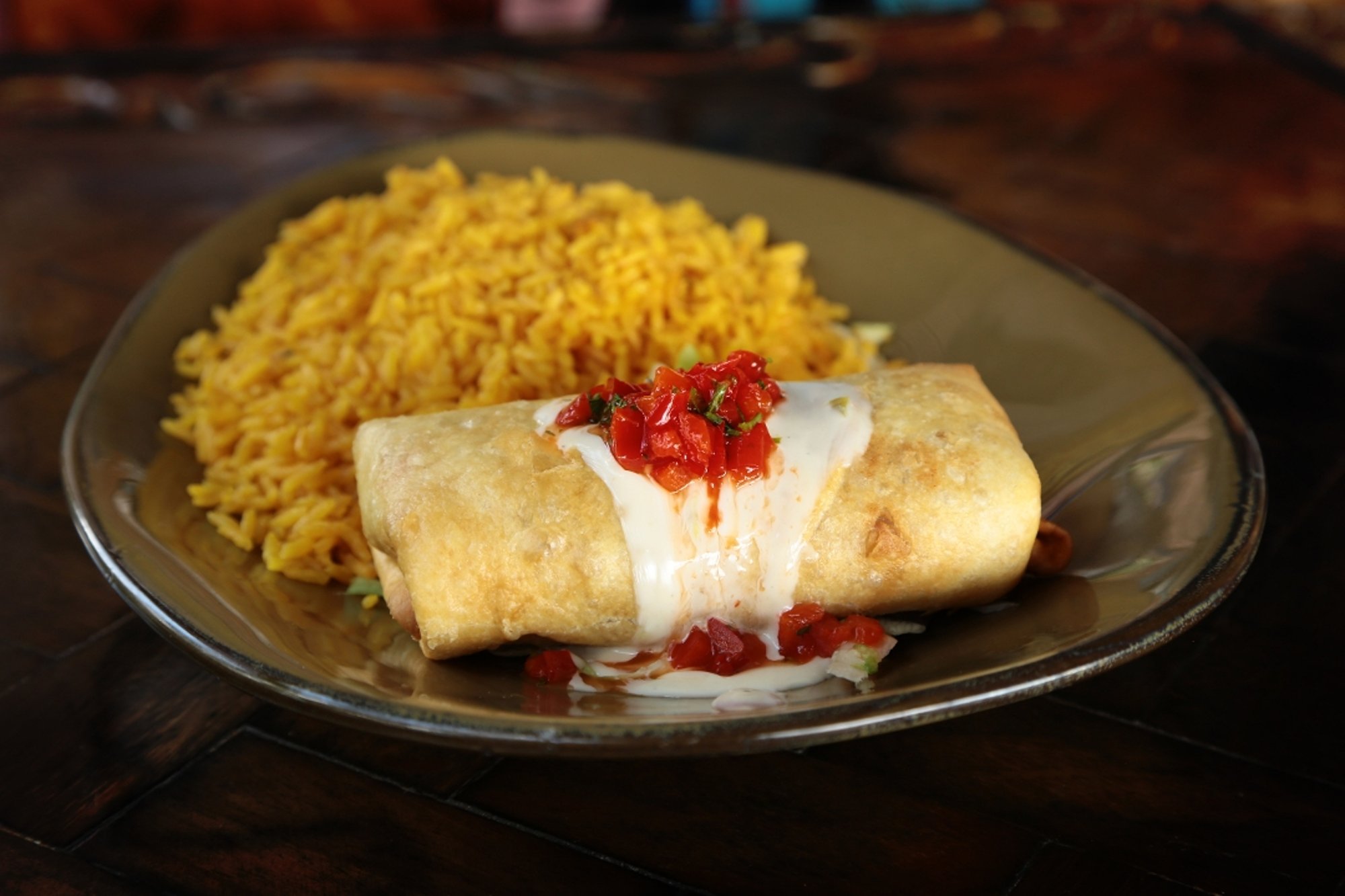 L-CHIMICHANGA PLATE