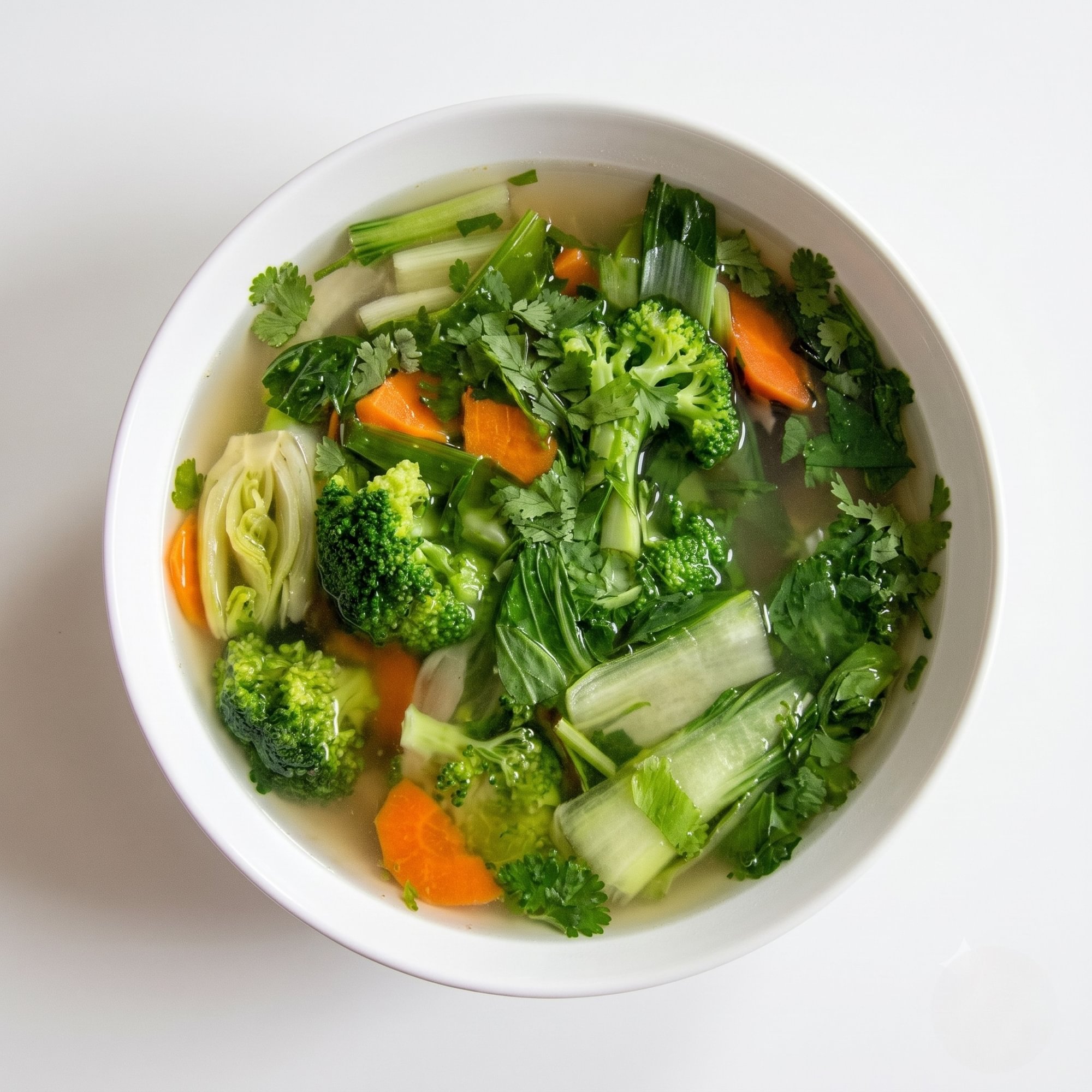 Noodle Soup with Vegetables (Beef Broth)