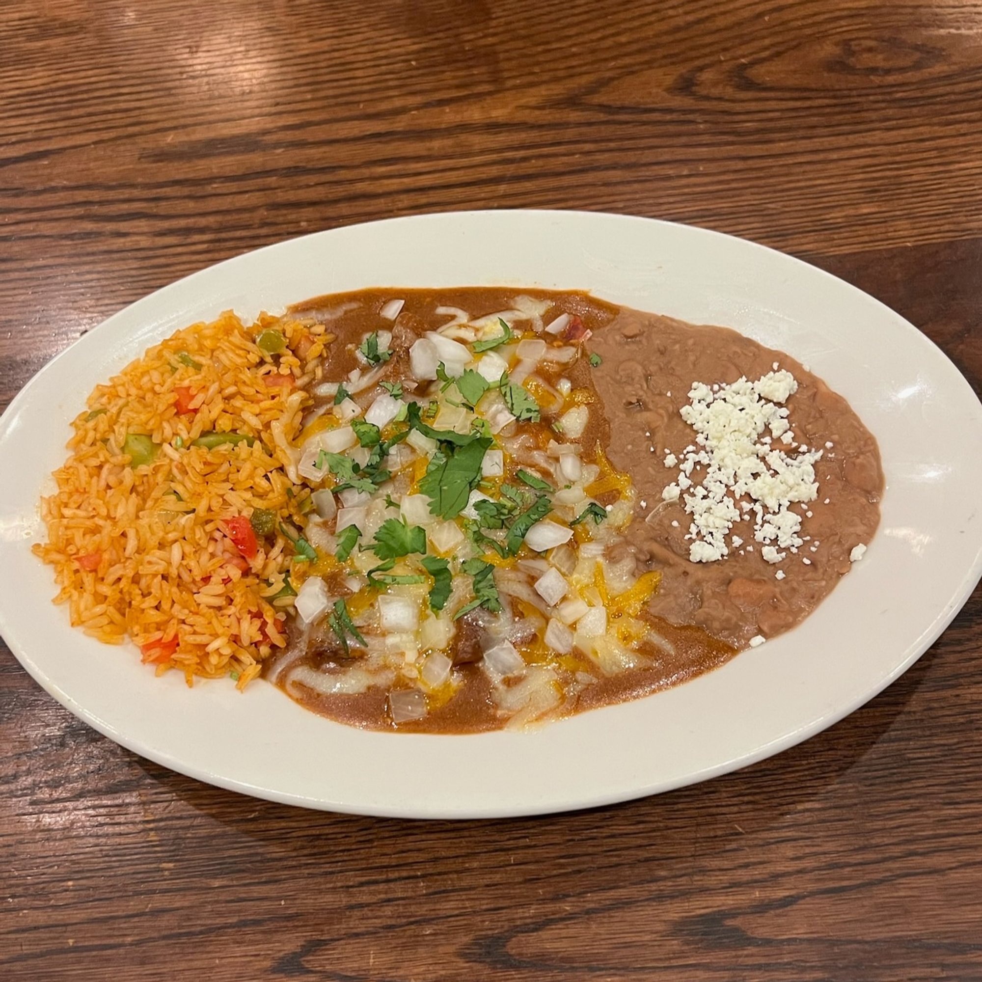 Austin Style Enchiladas