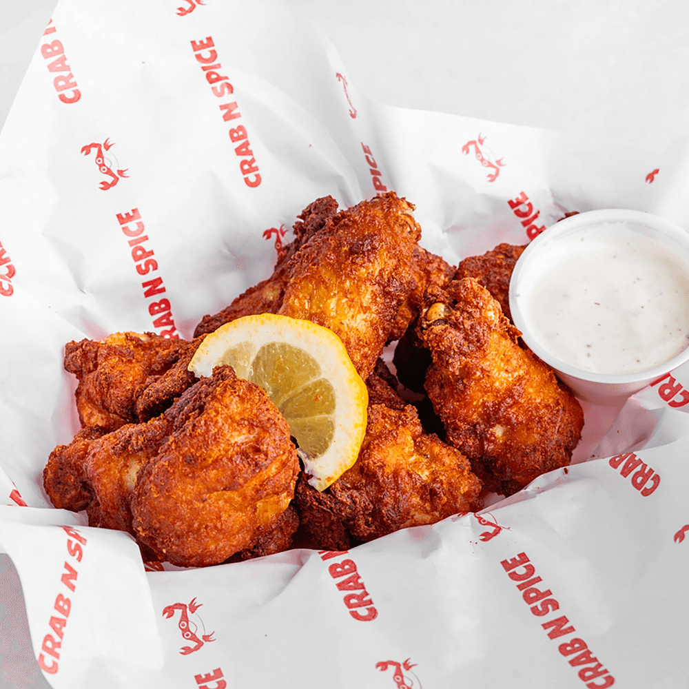 Chicken Wings - Lemon Pepper Basket
