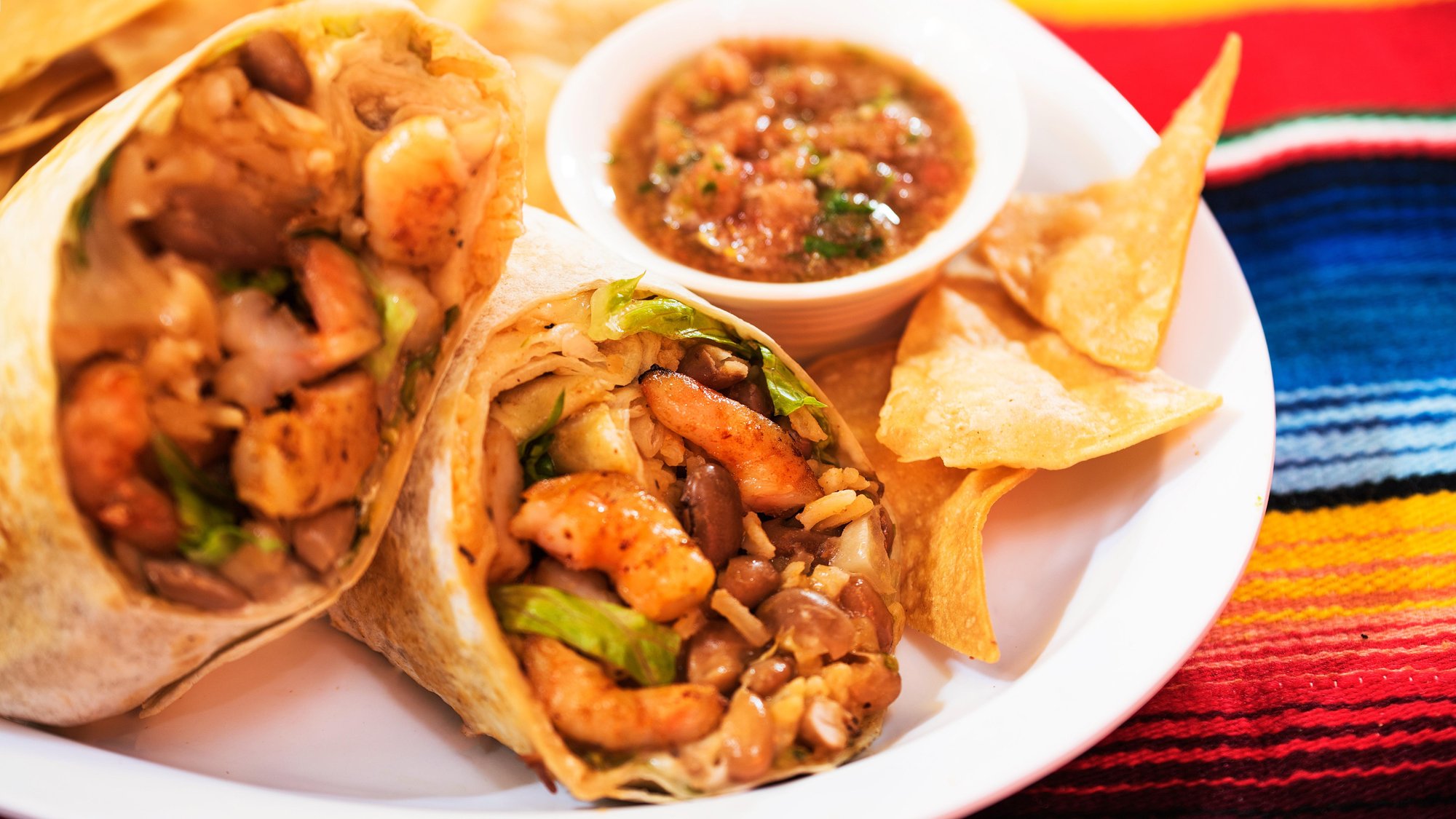 Shrimp Burrito