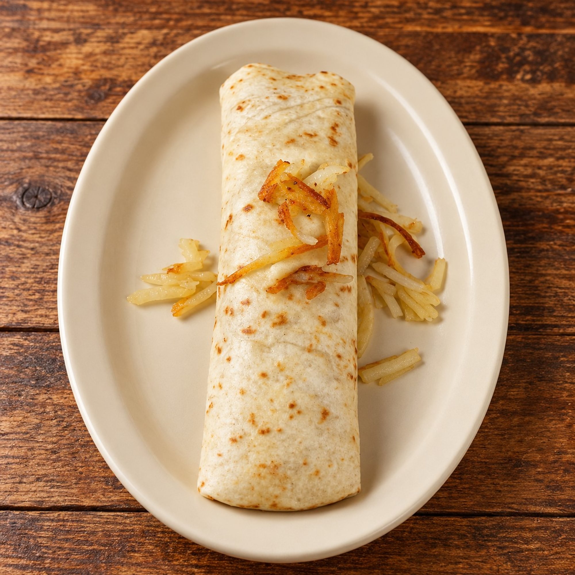 Potato, Egg & Cheese Burrito