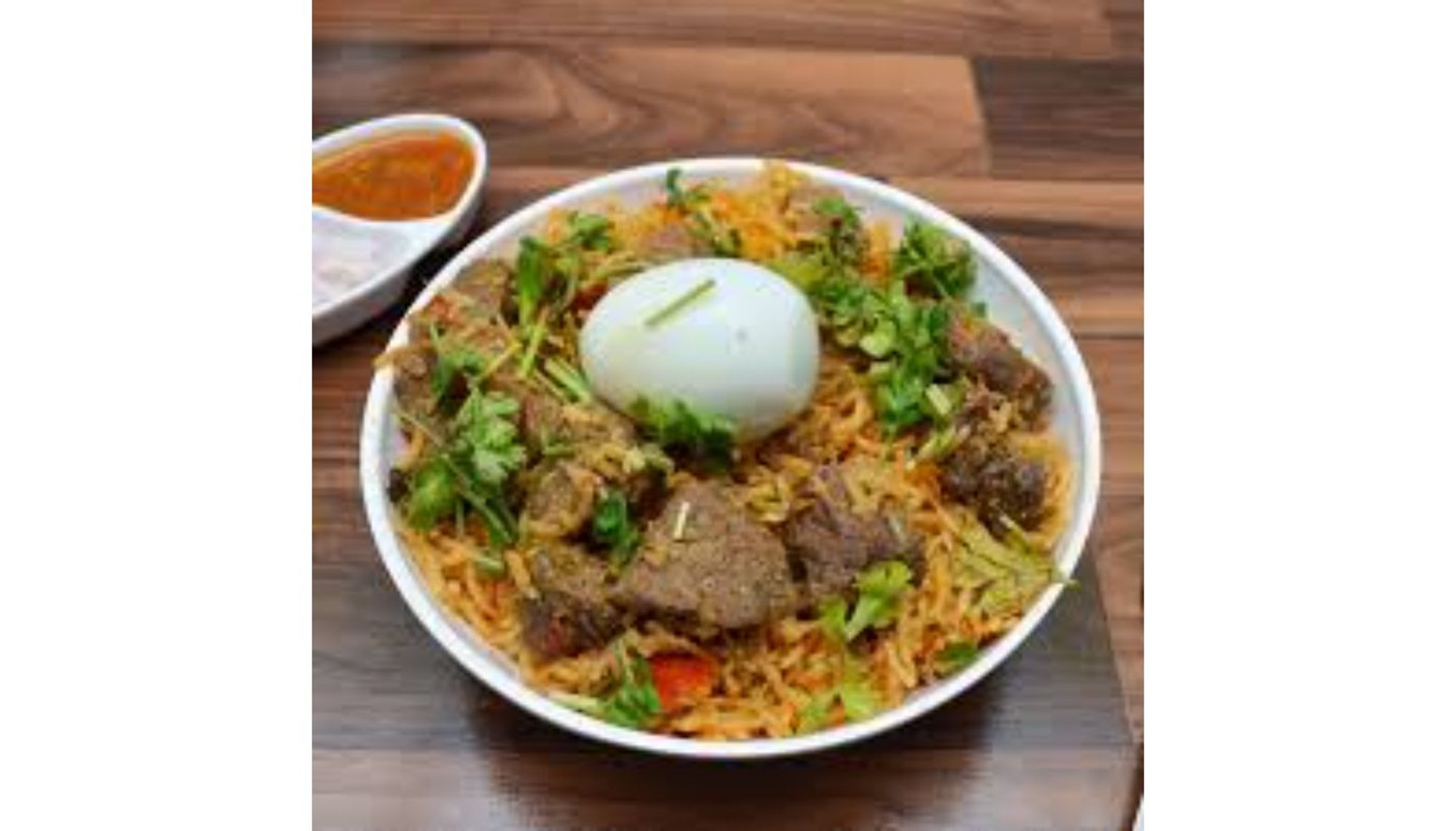 Beef Biryani (Halal) - Non Vegan