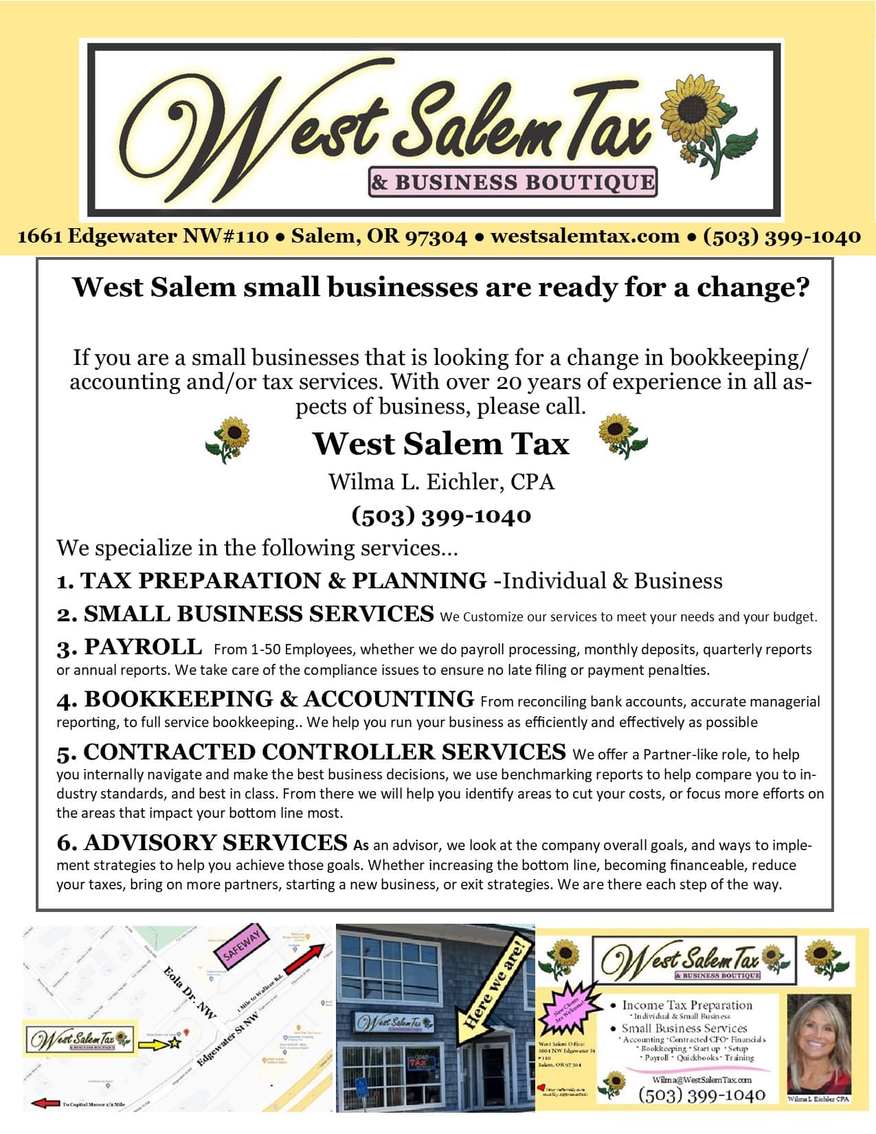 West Salem Tax Image