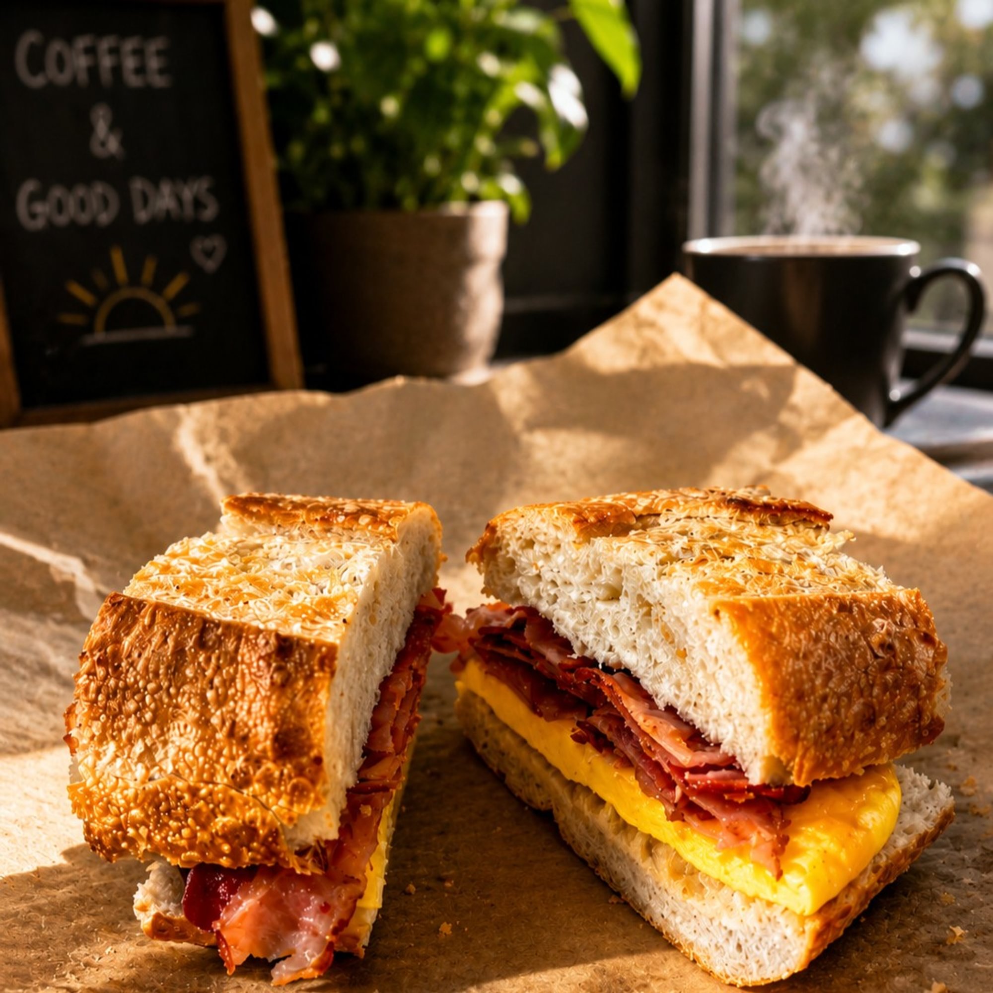 Bacon, Egg & Cheddar
