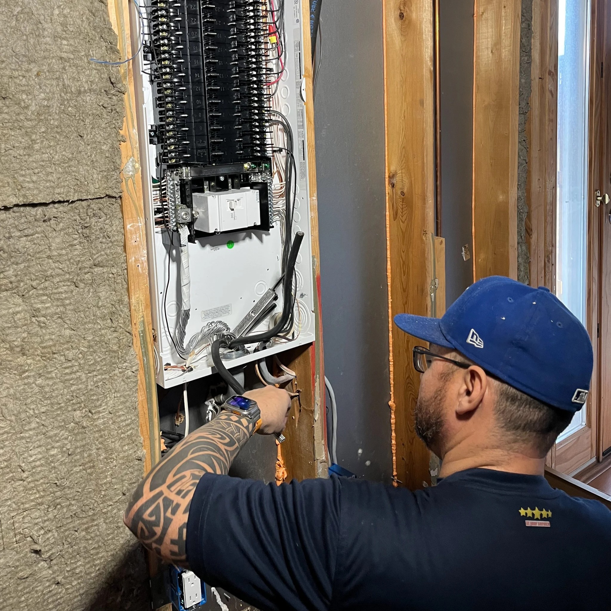 Electrical panel installations